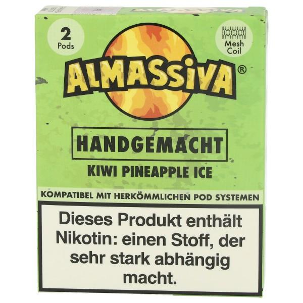 Al Massiva Handgemacht Prefilled Pod 2x2ml Kiwi Pineapple Ice 17mg