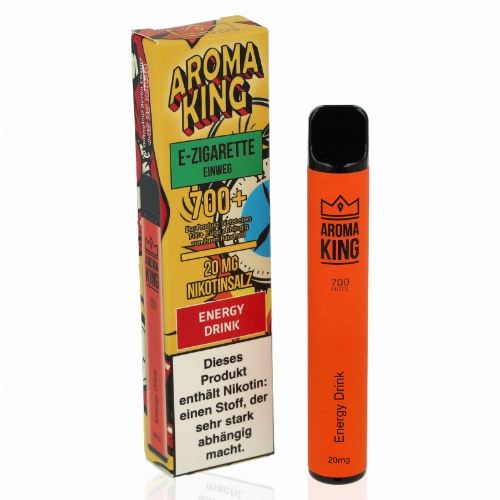 Aroma King 700+ Einweg E-Shisha Energy Drink 20 mg Nikotin