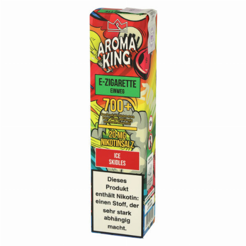 Aroma King 700+ Ice Skidles Einweg E-Zigarette 20mg