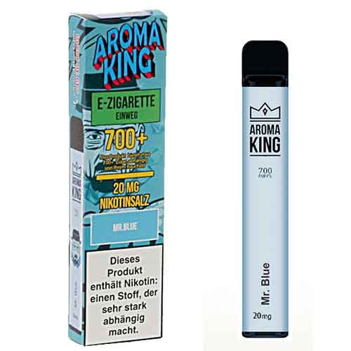 AROMA KING 700+ Einweg E-Shisha Mr. Blue 20mg Nikotinsalz