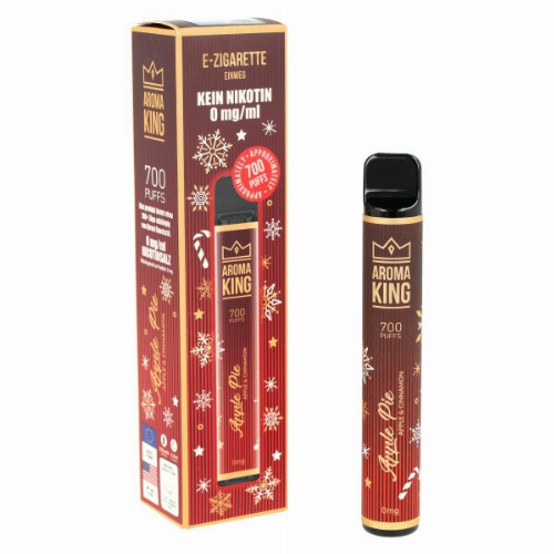 Aroma King Apple Pie Merry Christmas Edition Einweg E-Shisha Nikotinfrei