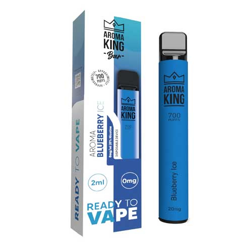 Aroma King Bar Blueberry Ice Einweg E-Shisha 0mg