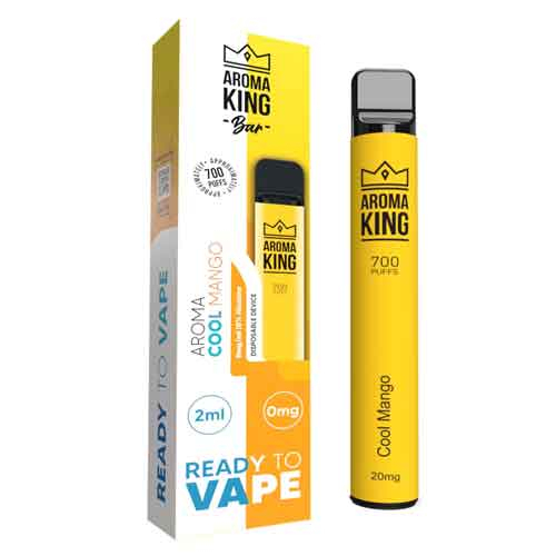 Aroma King Bar Cool Mango Einweg E-Shisha ohne Nikotin