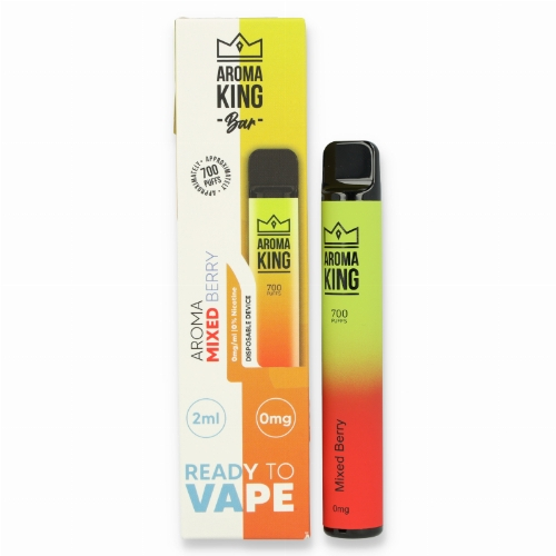 Aroma King Bar Mixed Berry Einweg E-Shisha Nikotinfrei