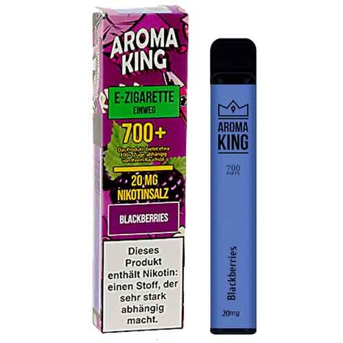 Aroma King Blackberries Einweg e-Shisha ca. 700 Züge 20mg 