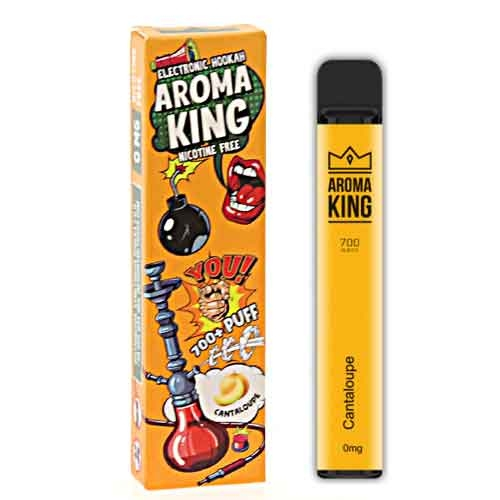 Aroma King Cantaloupe Einweg e-Shisha ohne Nikotin ca. 700 Züge