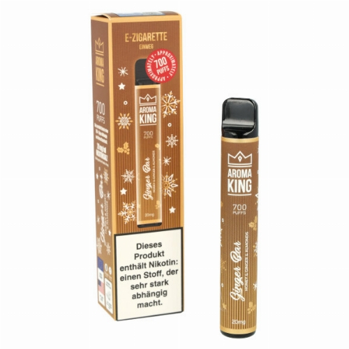 Aroma King Ginger Bar Merry Christmas Edition Einweg E-Shisha 20mg