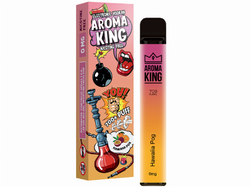 Aroma King Hawaiian Pog Einweg e-Shisha ohne Nikotin ca. 700 Züge