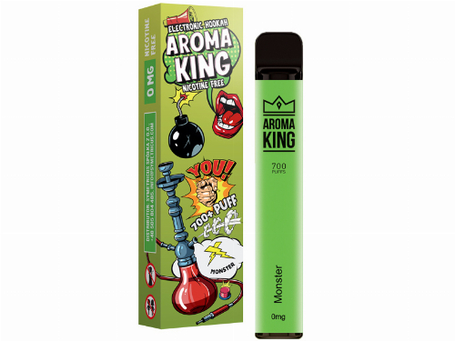 Aroma King Monster Einweg e-Shisha ohne Nikotin ca. 700 Züge