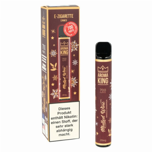 Aroma King Mulled Wine Merry Christmas Edition Einweg E-Shisha 20mg