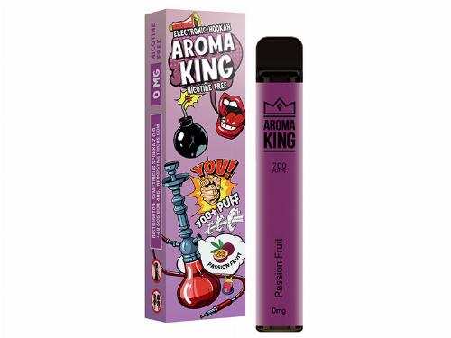 Aroma King Passion Fruit Einweg e-Shisha ohne Nikotin ca. 700 Züge