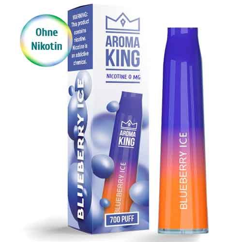 Aroma King Pyramide 700 Blueberry Ice E-Shisha 0mg Nikotin