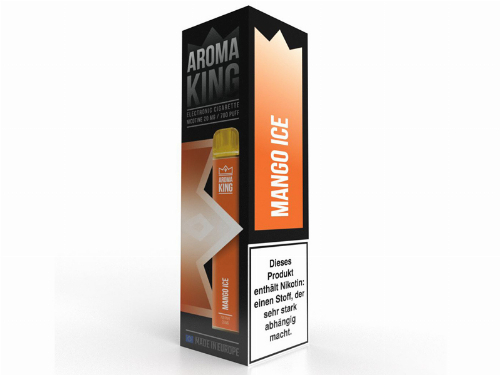 Aroma King Q-BAR 700 Mango Ice Einweg E-Shisha 20 mg Nikotin