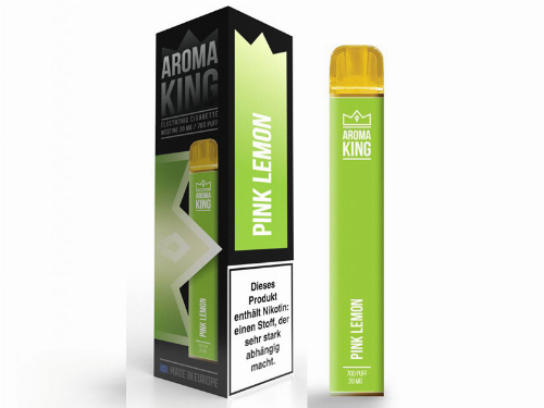 Aroma King Q-BAR 700 Pink Lemon Einweg E-Shisha 20 mg Nikotin