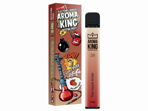 Aroma King Red Apple Anice Einweg e-Shisha ohne Nikotin ca. 700 Züge