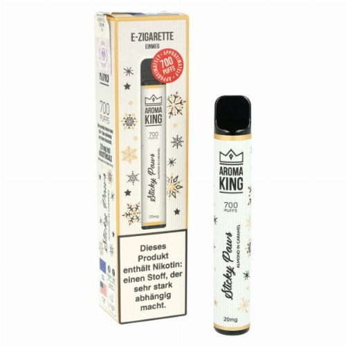 Aroma King Sticky Paws Merry Christmas Edition Einweg E-Shisha 20mg