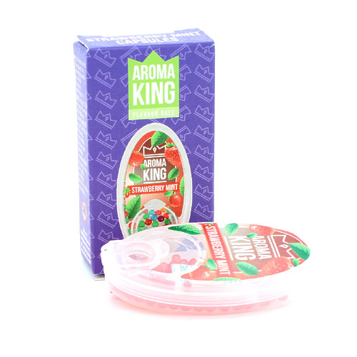 Aroma King Strawberry Mint  Aromakapseln 100 Stück mit Stick