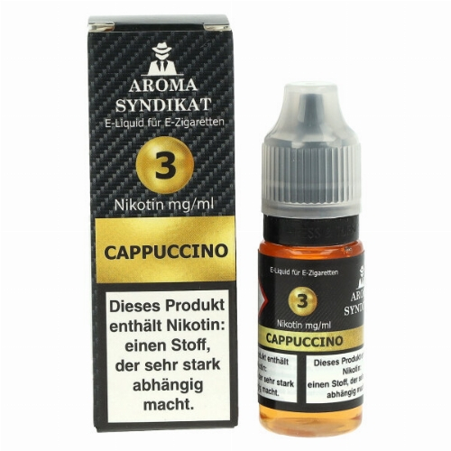 AROMA SYNDIKAT Cappuccino Liquid 10 ml 3mg