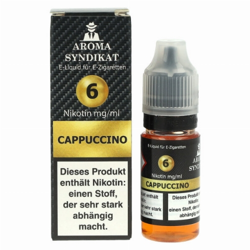 AROMA SYNDIKAT Cappuccino Liquid 10 ml 6mg