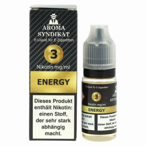 AROMA SYNDIKAT Energy Liquid 10 ml 3mg