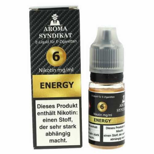 AROMA SYNDIKAT Energy Liquid 10 ml 6mg