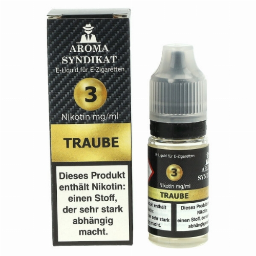 AROMA SYNDIKAT Traube Liquid 10 ml 3mg