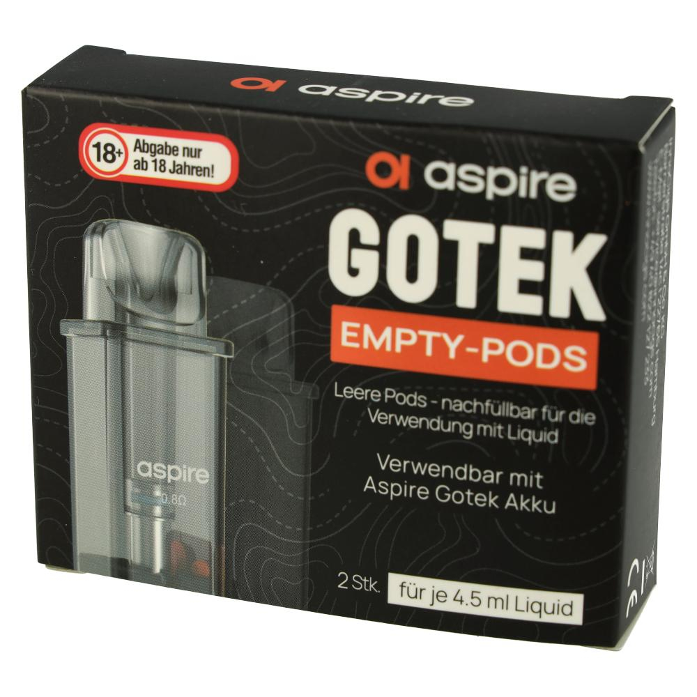 aspire GOTEK x Pod 0,8 Ohm 2stk.