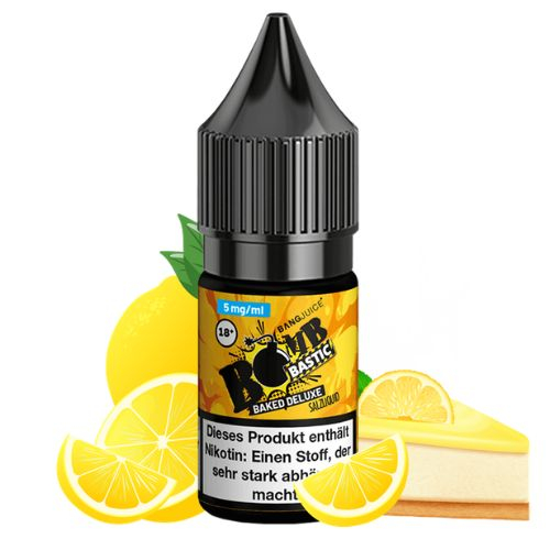 Bang Juice BOMB BASTIC BAKED DELUXE 5mg Nikotin Salz Liquid