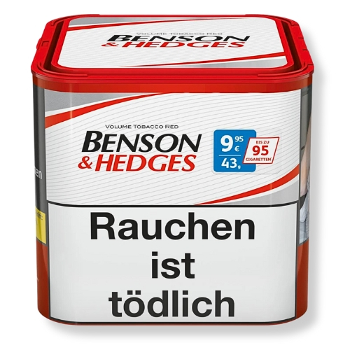 Benson & Hedges Rot Volumentabak 43g Dose