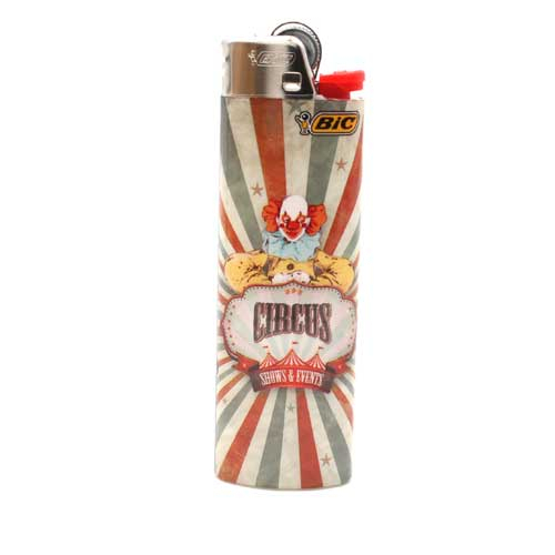 BIC Feuerzeug Maxi Retro Circus 2v8