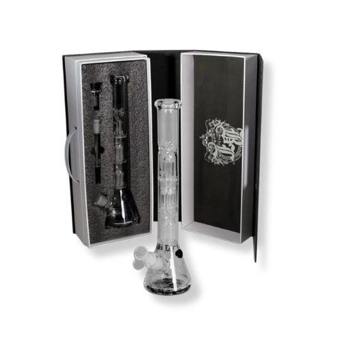 Black Leaf Multilevel Icebong im Koffer