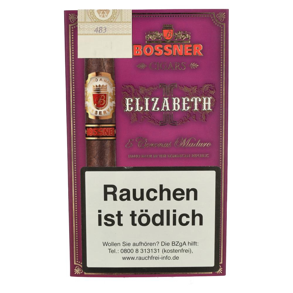 Bossner Elizabeth Maduro Zigarren Corona 5Stk.