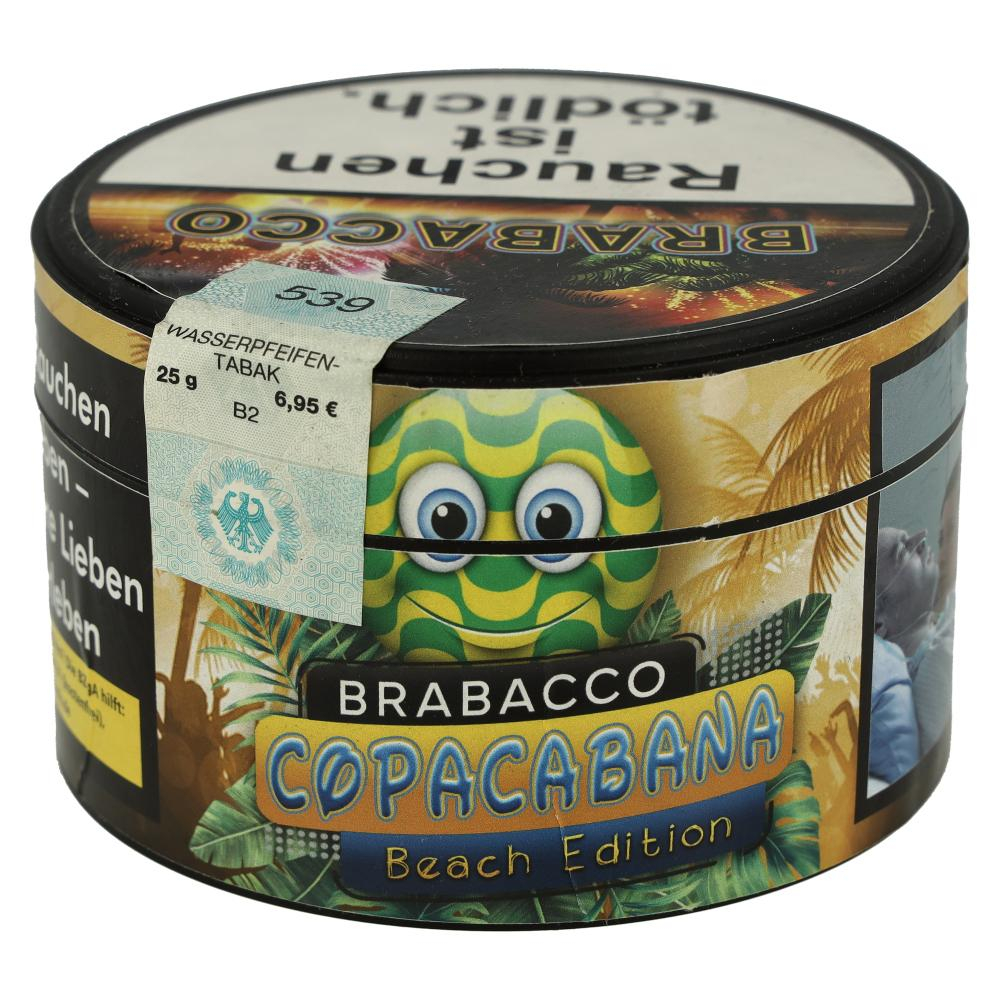 Brabacco Copacabana Wasserpfeifentabak 25g