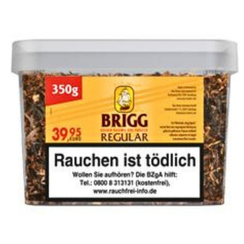 Brigg Regular Pfeifentabak 350g Eimer