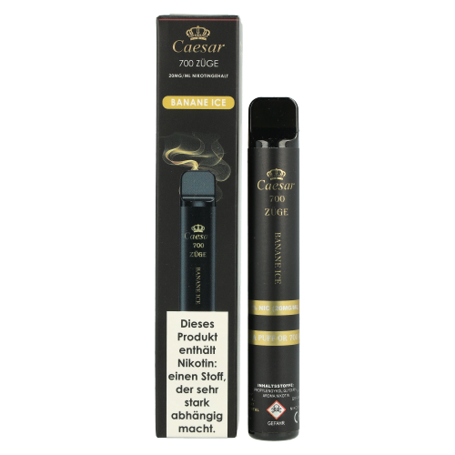 Caesar Banana Ice Einweg E-Zigarette 20mg