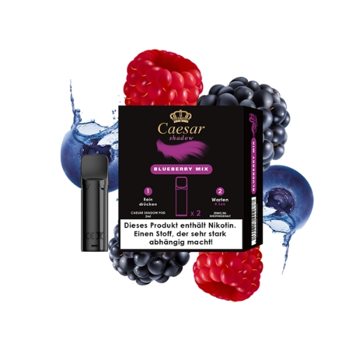 Caesar Shadow Pods Blueberry Mix 2x2ml 20mg