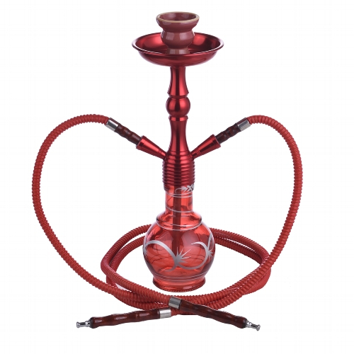  Champ Shisha Al Malik Inzegan rot 2 Anschlüsse