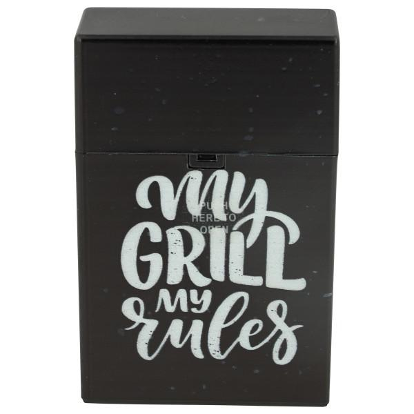 Clic Boxx Zigarettenbox Grillmotive Nr.1 My Grill My Rules