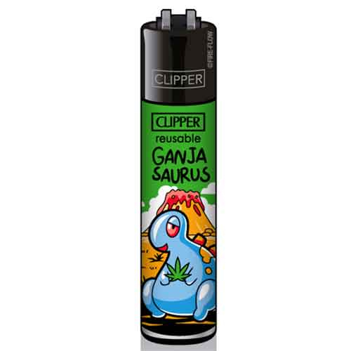 Clipper Feuerzeug Dinosaurier 4v4