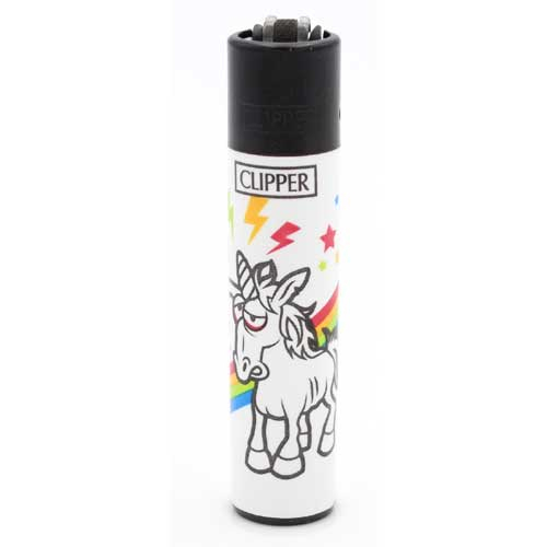 Clipper Feuerzeug Einhorn Best Of 1/8