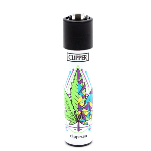 Clipper Feuerzeug Geometrical Leaves 1v4