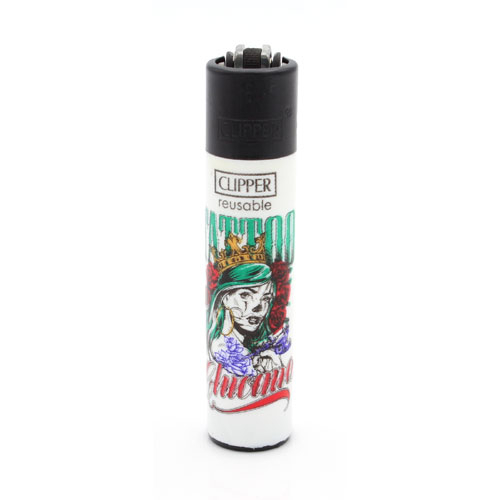 Clipper Feuerzeug Hard Tattoo #2 2v4