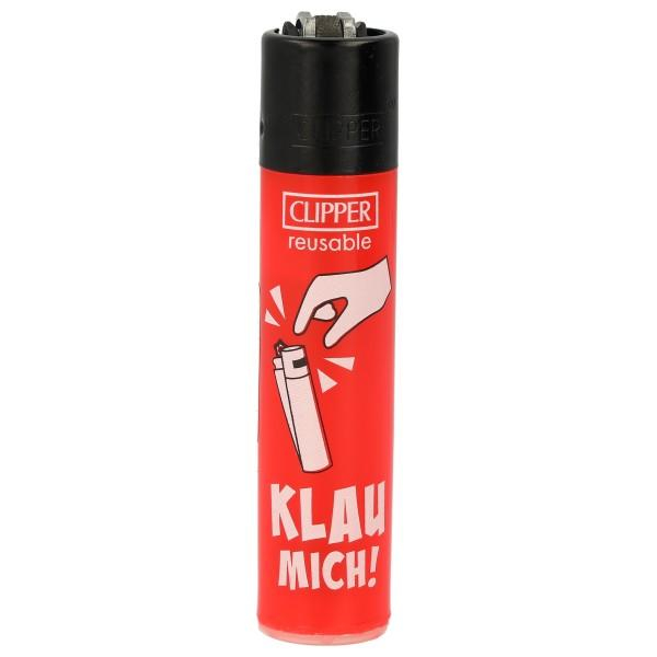 Clipper Feuerzeug Heisser Scheiss 4v4