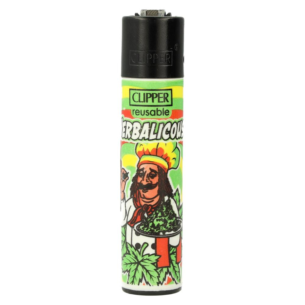 Clipper Feuerzeug Herbalicious 1v4