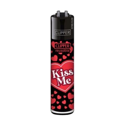 Clipper Feuerzeug Kiss Me 2 2v4