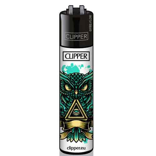 Clipper Feuerzeug Owls 4v4