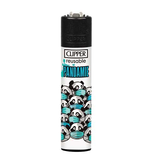 Clipper Feuerzeug Pandas 1v4