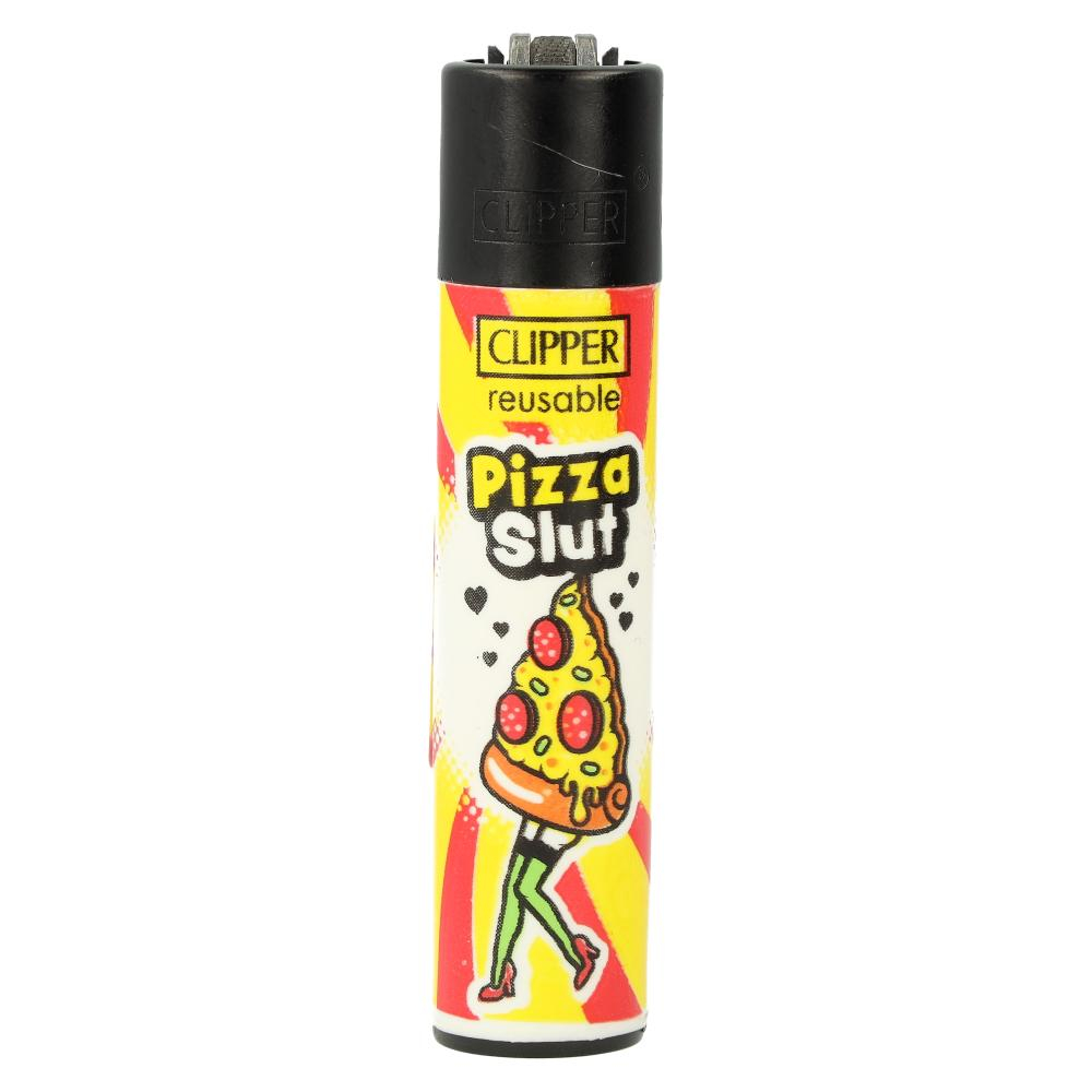 Clipper Feuerzeug Pizza 4v4