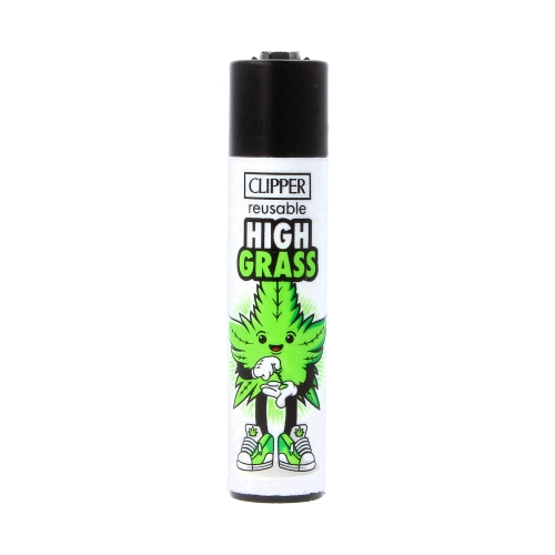 Clipper Feuerzeug Weed Slogan 10 4v4