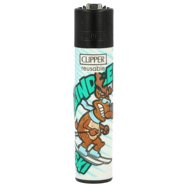 Clipper Feuerzeug Winter Mix 4C 4v4